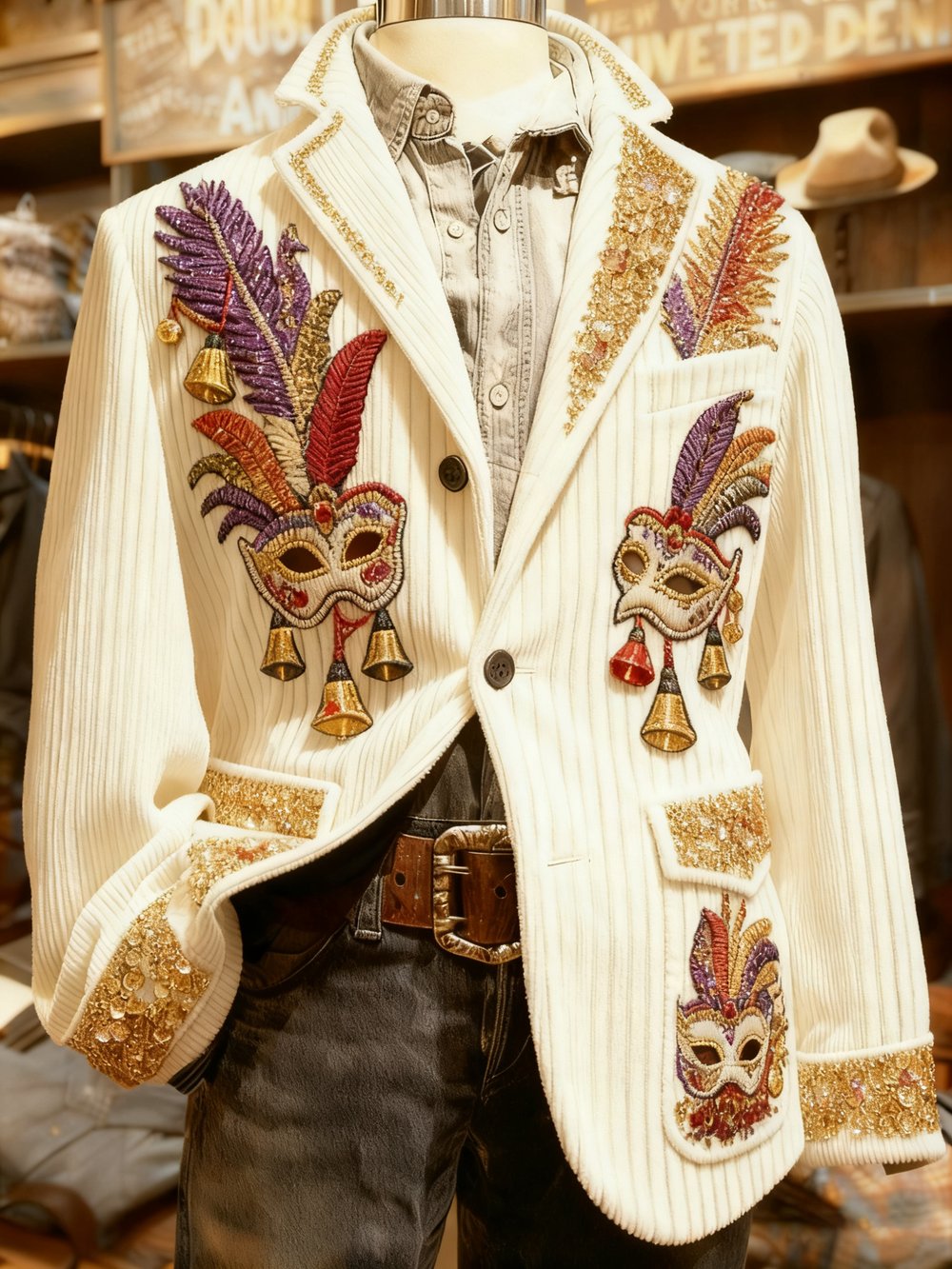 Muška sportska jakna od kordura s printom Kölner karnevala