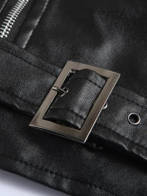 Austin™ | Klasična Biker Kožna Jakna