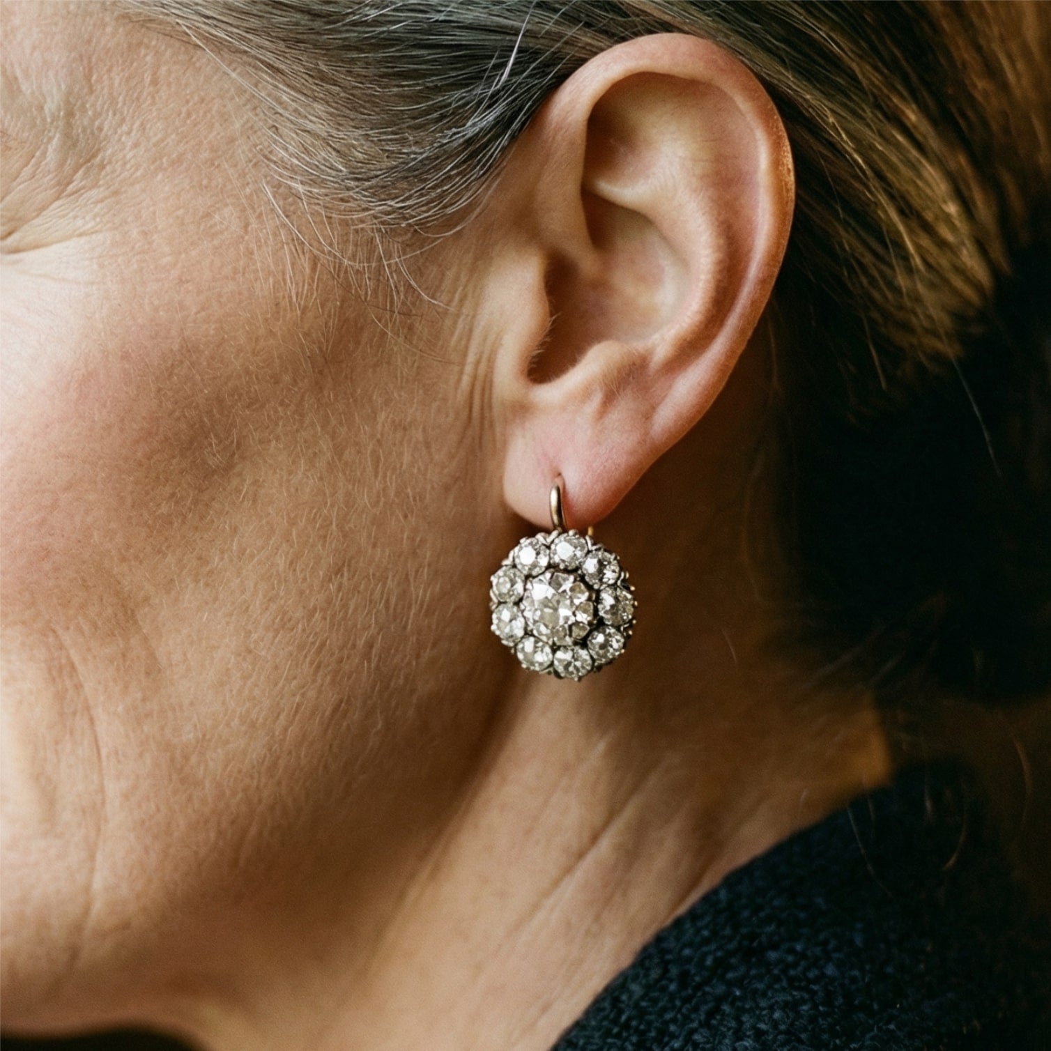 Vintage naušnice u zlatu