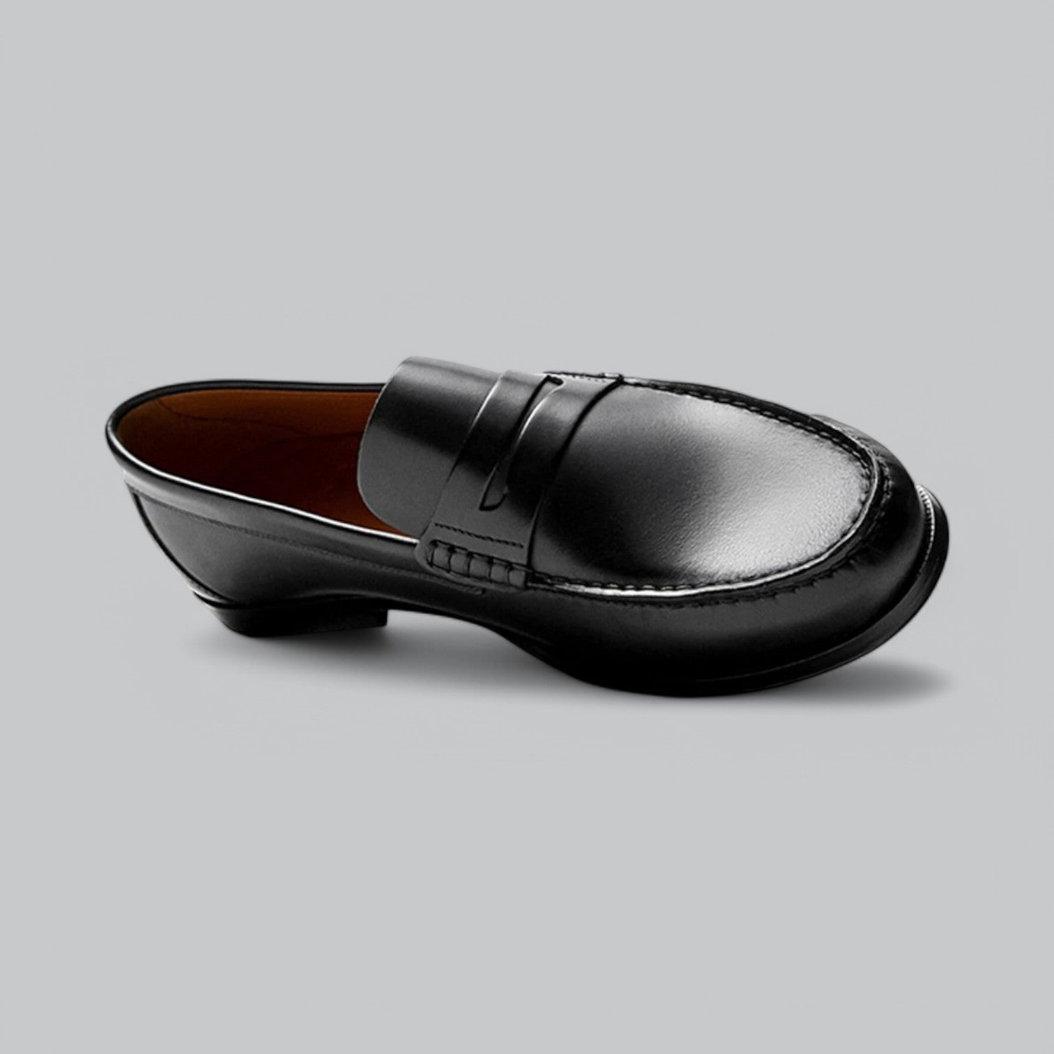 Chic Kožne Penny Loaferice