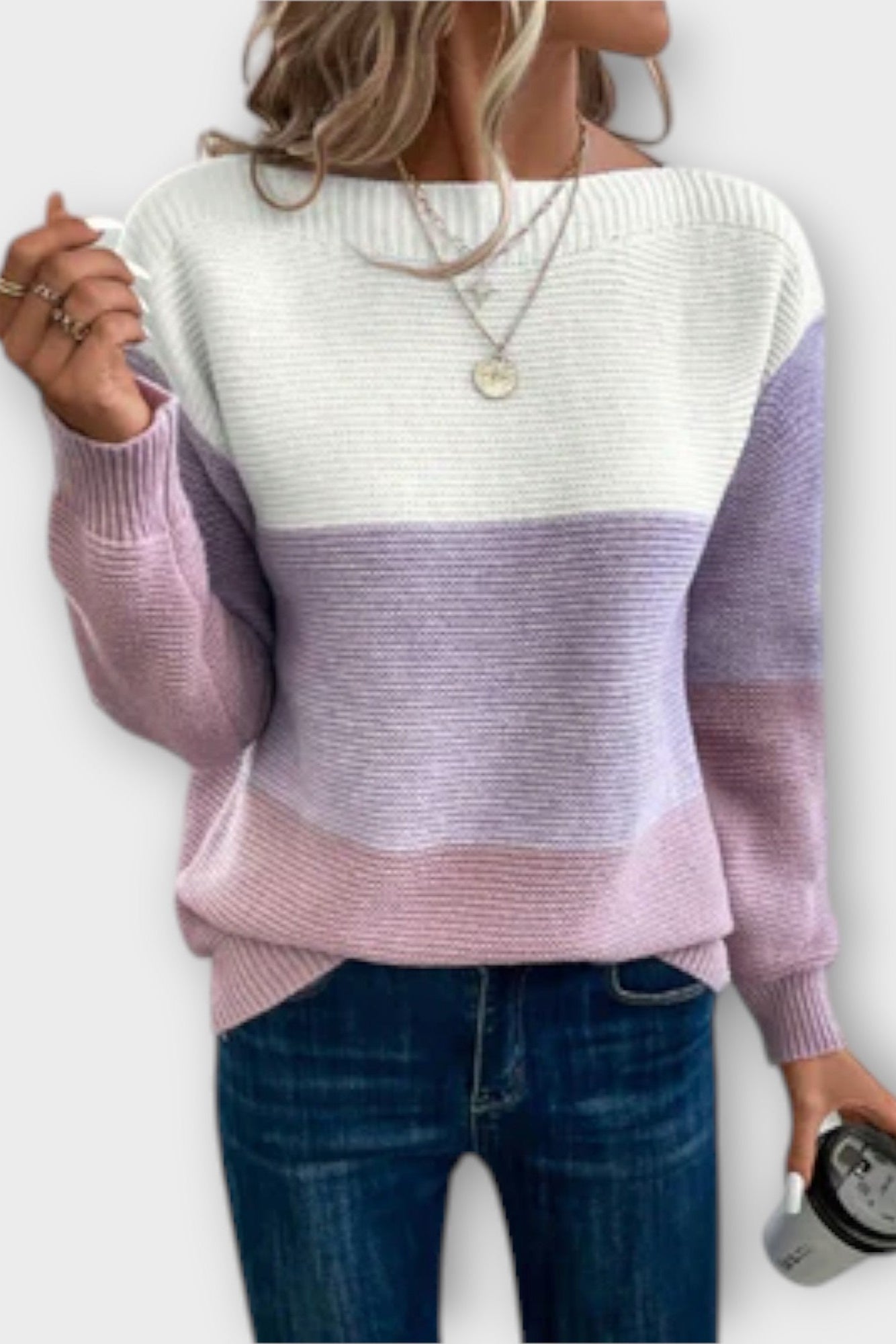 Clara | Patchwork džemper