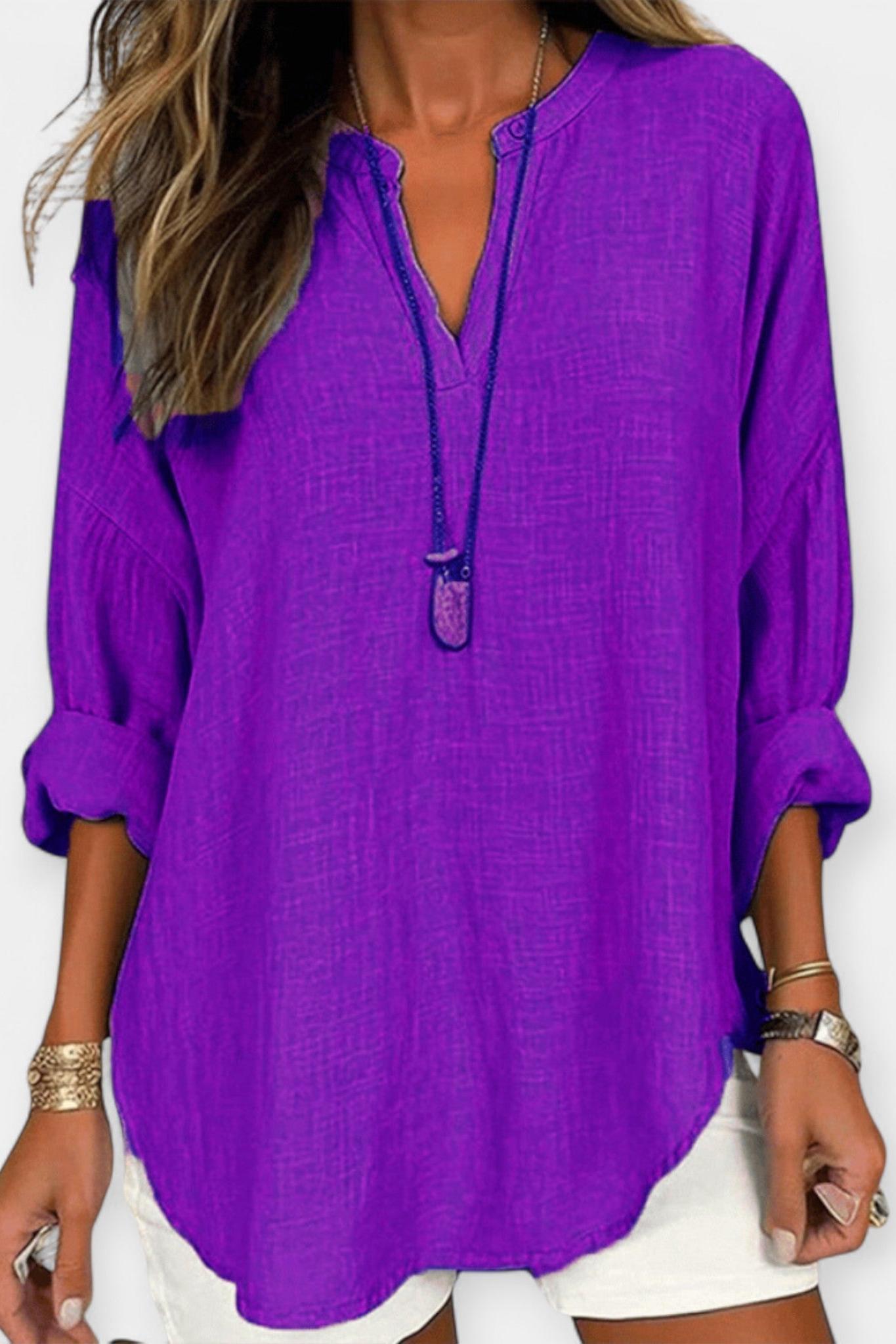 Emma | Lagana pamučna košulja