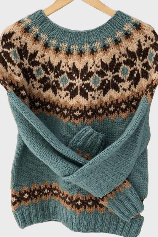 Freja | Retro Pulover