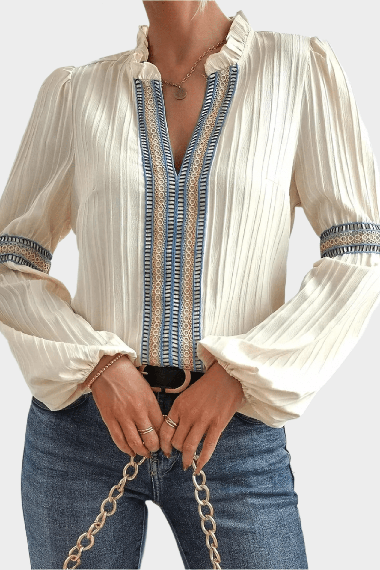 Henriette | Košulja s V-izrezom