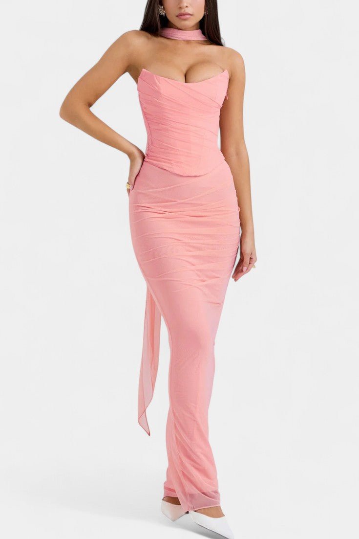 Ida | Dekorativna mrežasta haljina