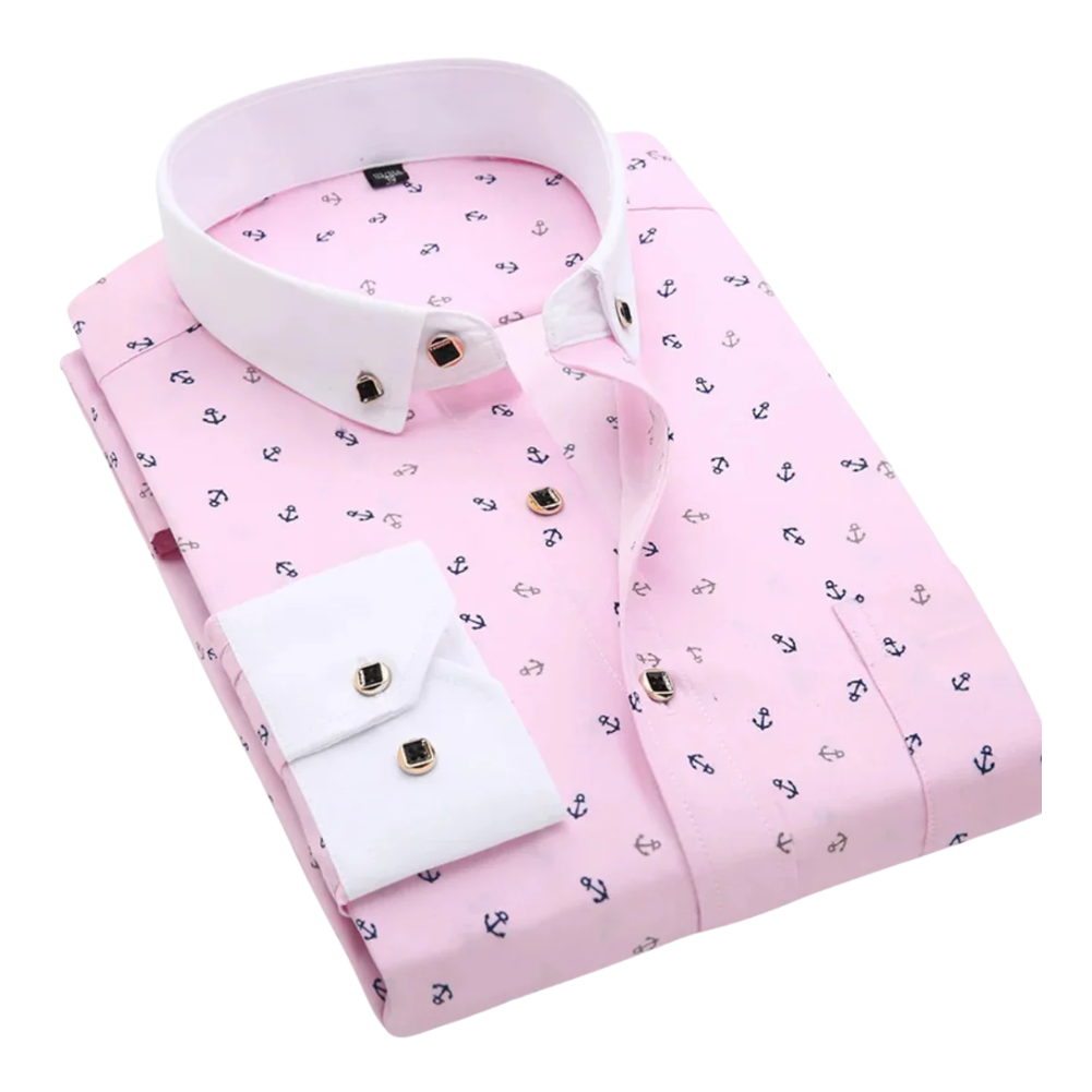 Klaas™ | Nautička Print Košulja