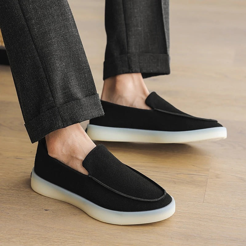Klasične Suede Poslovne Loafers