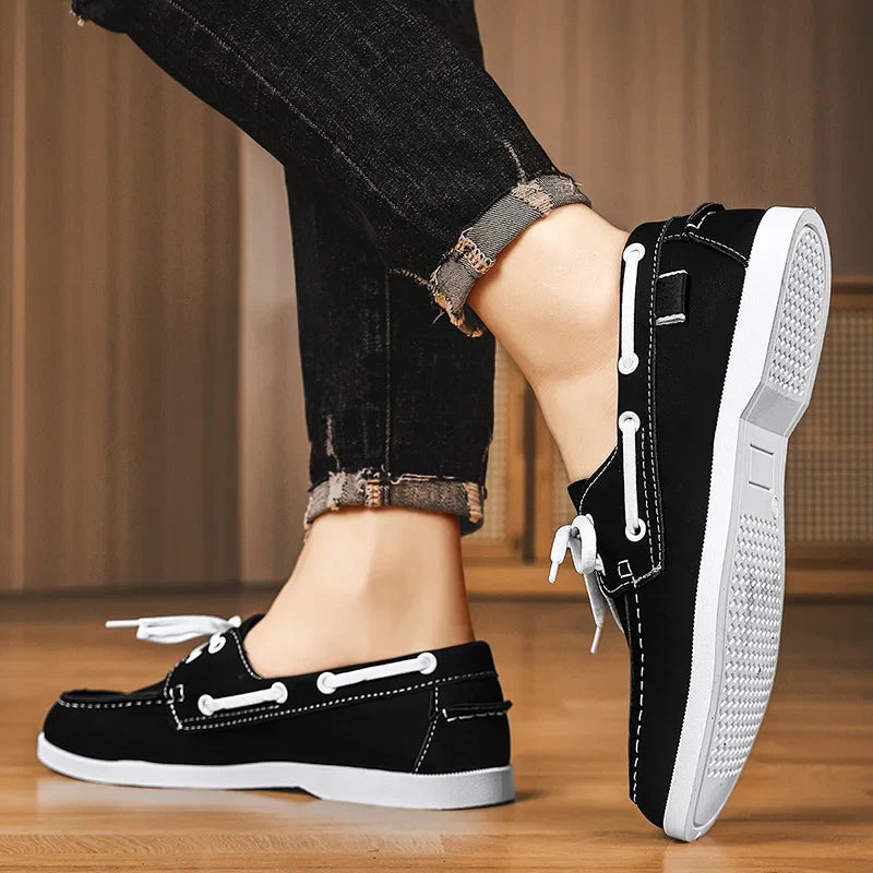 Kožne poslovne mokasine