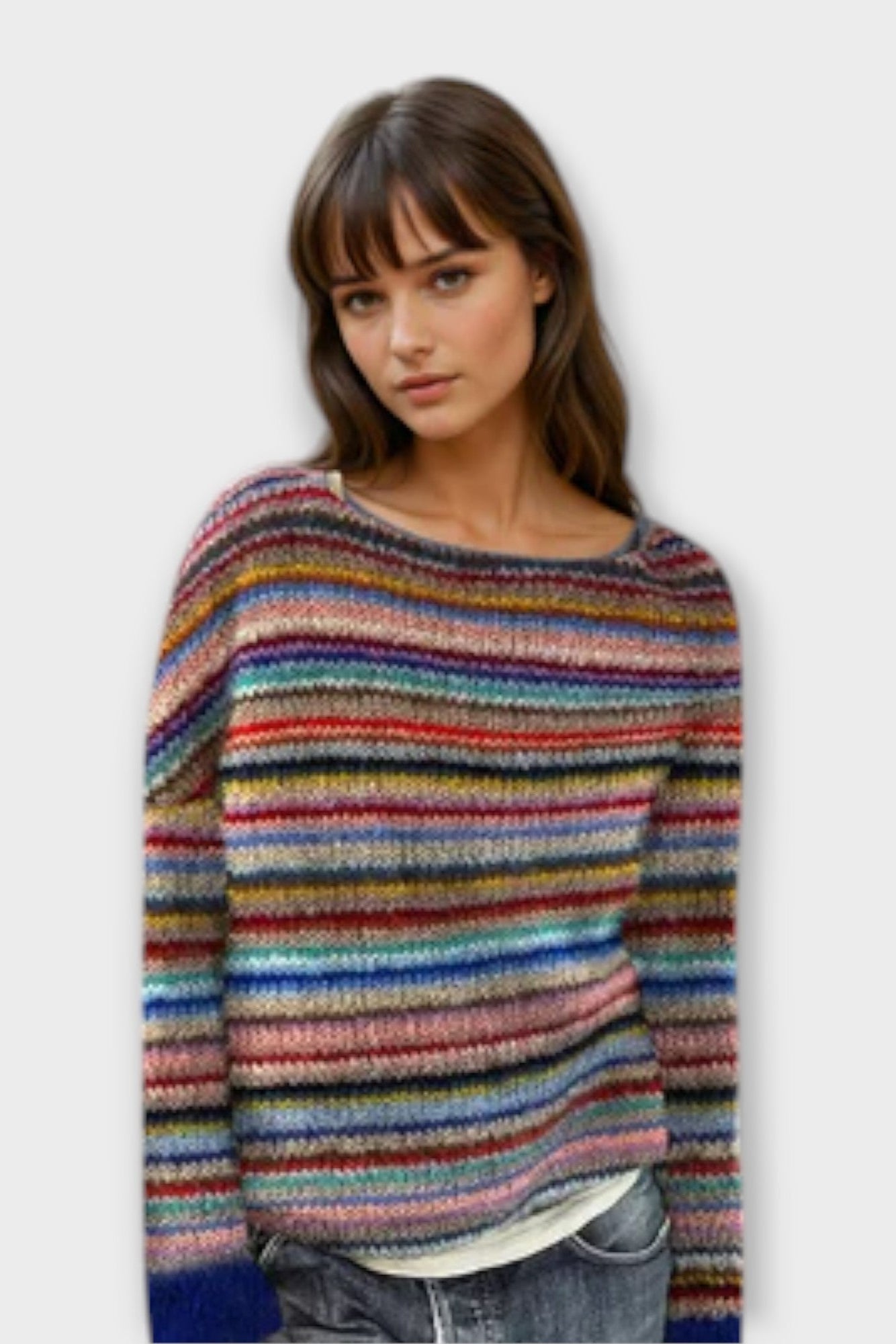 Malene | Retro Pulover