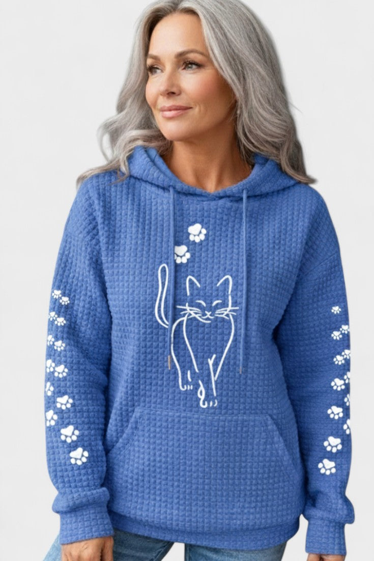 Malou™ | Topla majica s kapuljačom