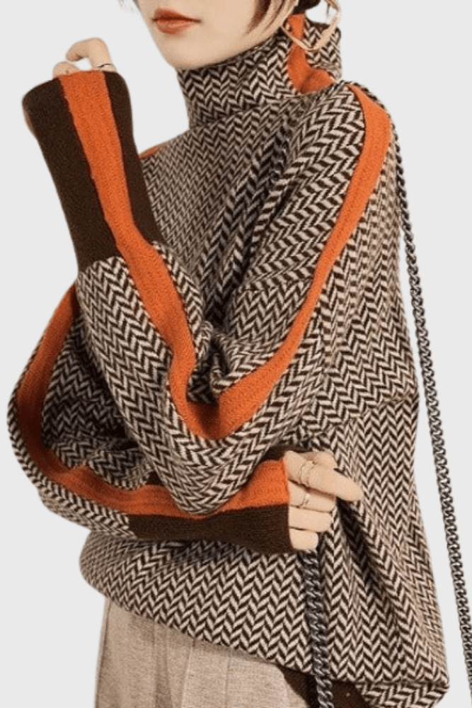 Marie | Visoka vunena majica