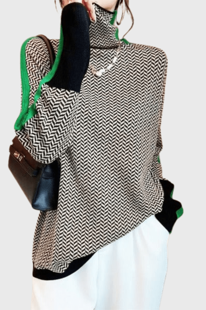 Marie | Visoka vunena majica