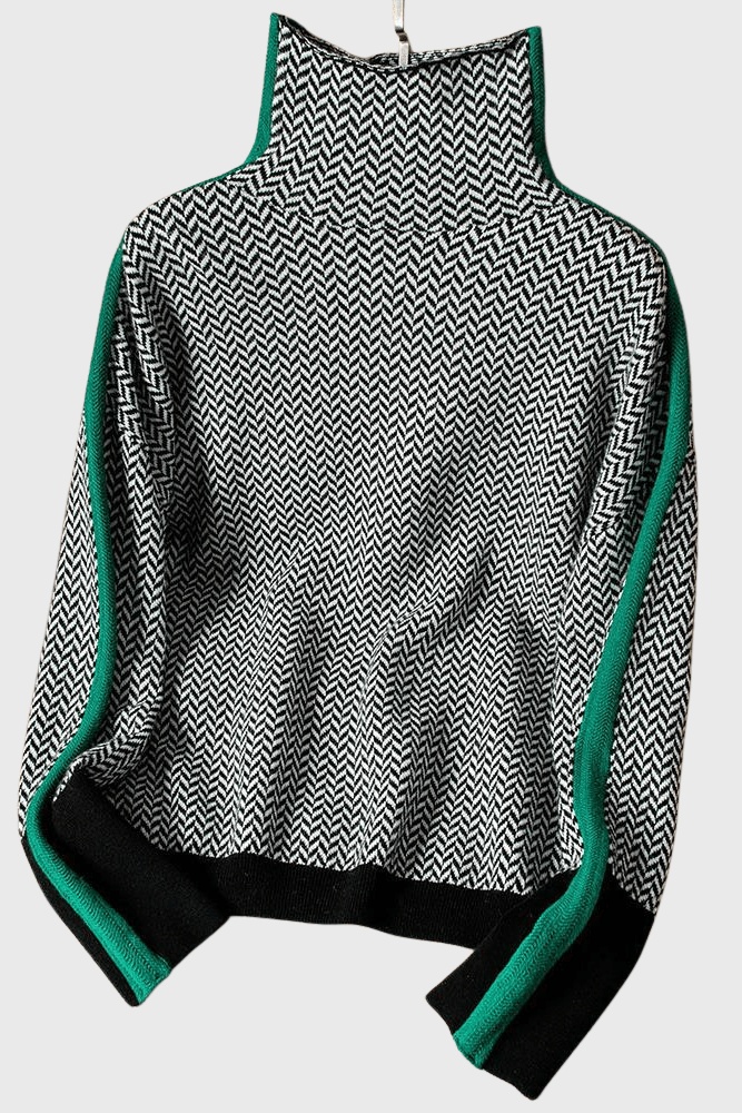 Marie | Visoka vunena majica