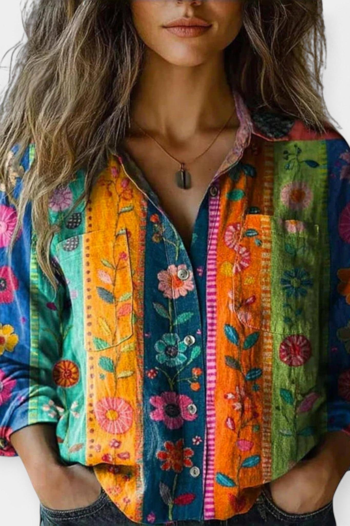 Mille | Vintage uzorak bluza