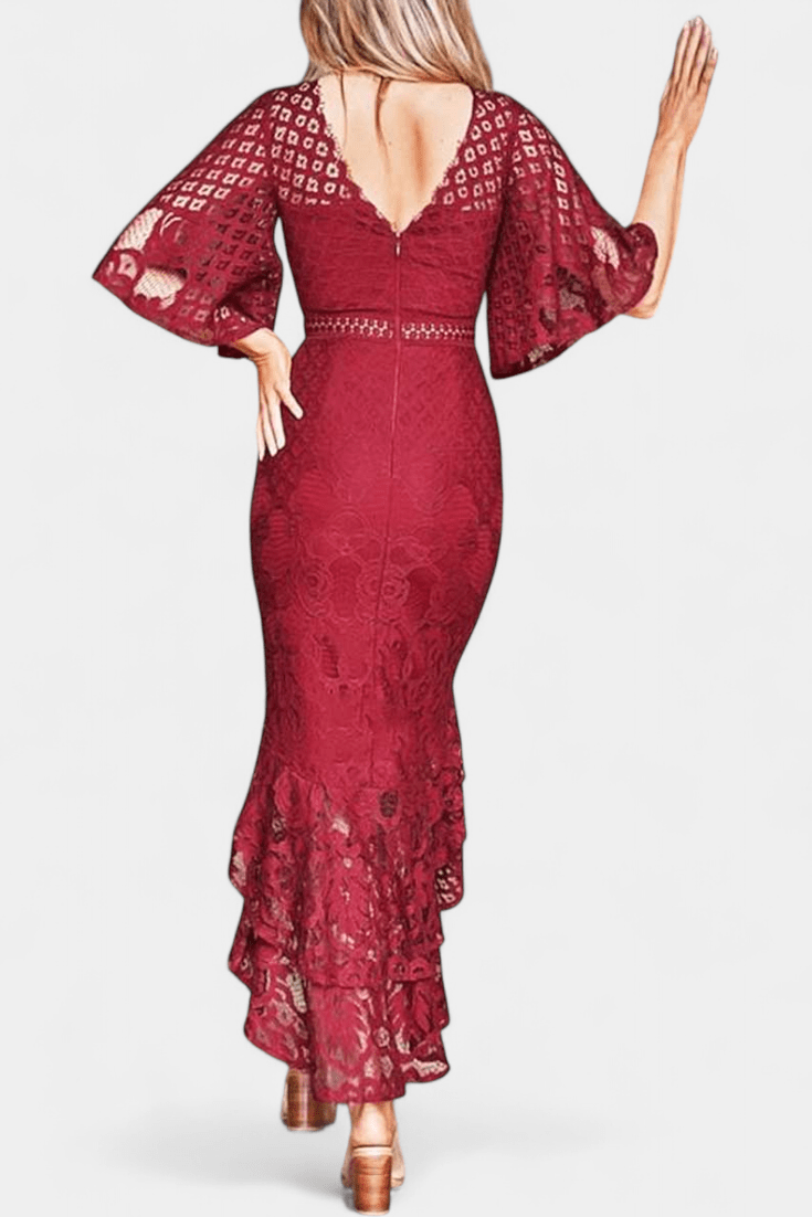 Pernille | Čipkasta haljina