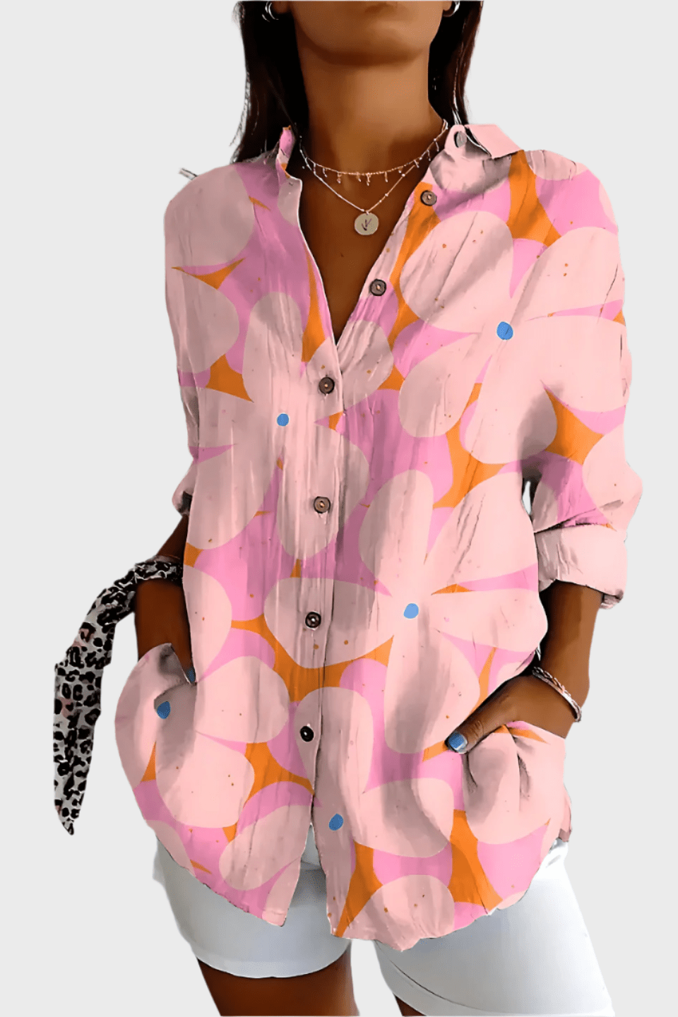 Rosa | Cvjetna košulja