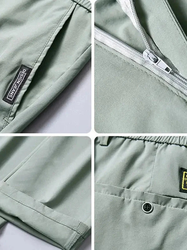 Sebastian™ | Elastične Hlače s Pojasom