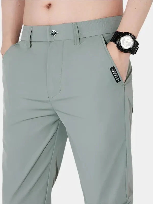 Sebastian™ | Elastične Hlače s Pojasom