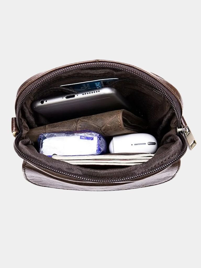 Tobias™ | Kožna Crossover Torba