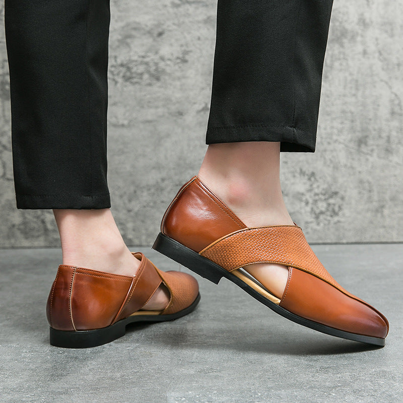 Vintage Kožne Loafers
