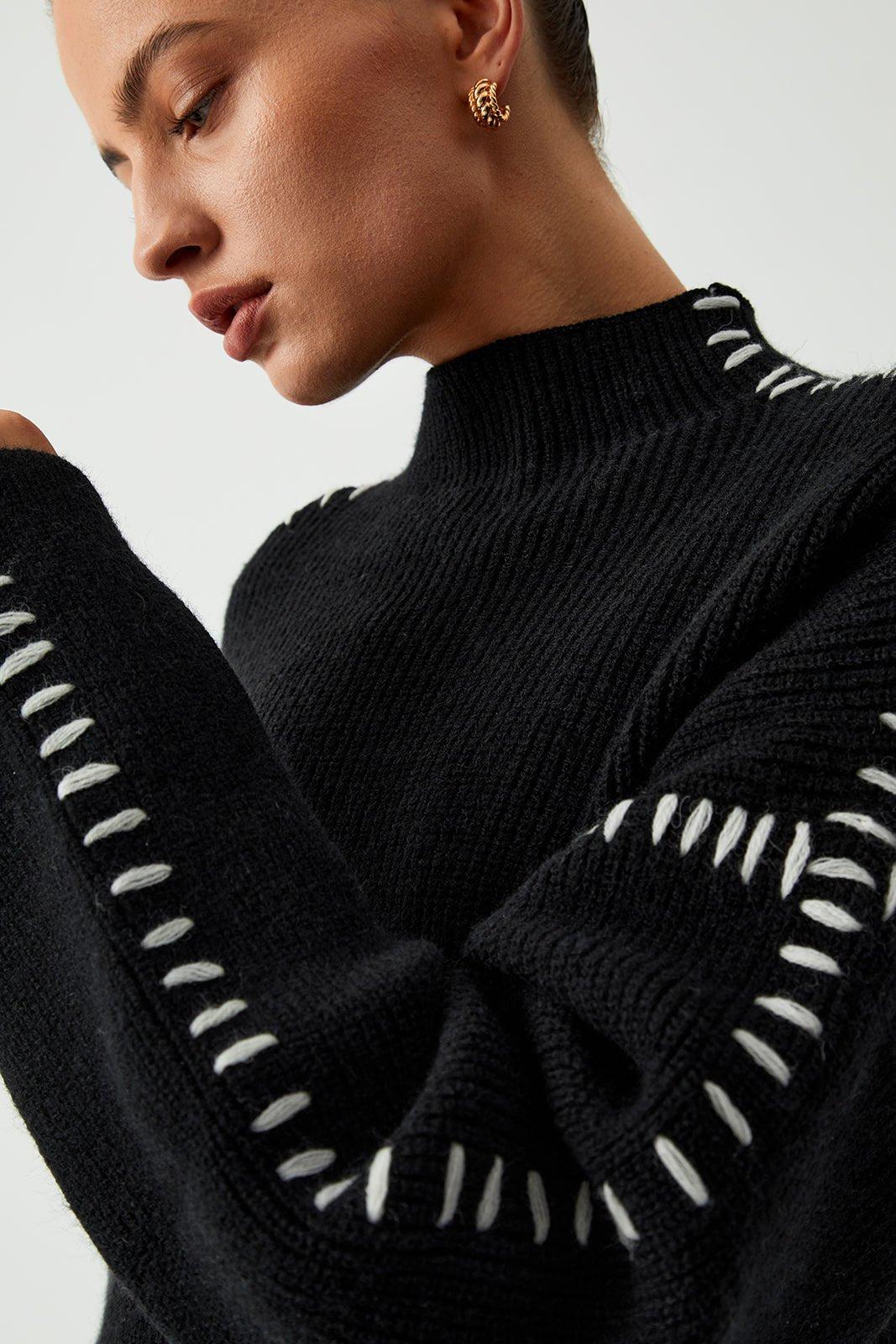 Alma | Džemper s visokim ovratnikom