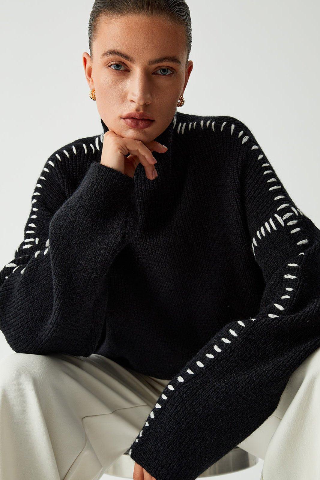 Alma | Džemper s visokim ovratnikom