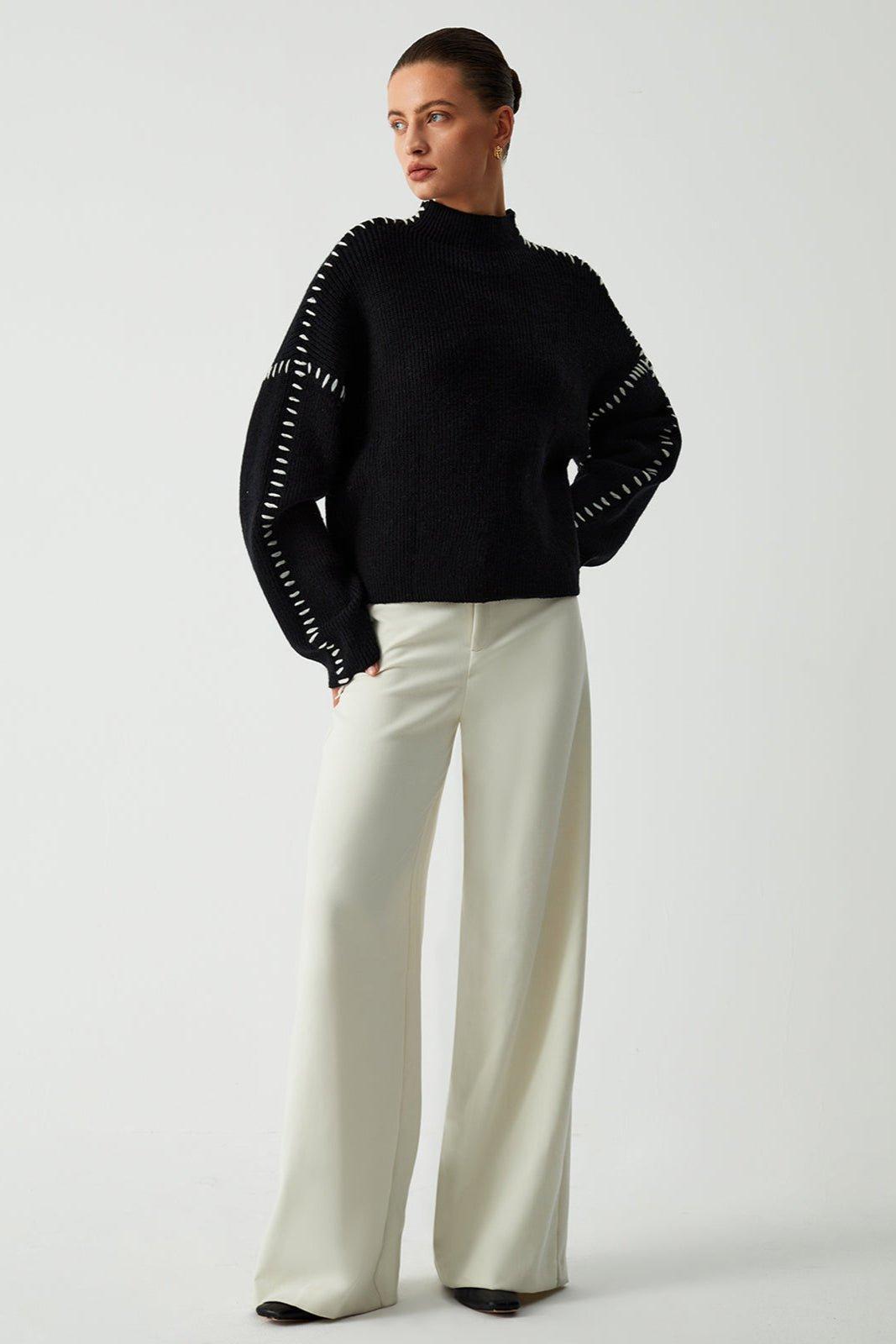 Alma | Džemper s visokim ovratnikom