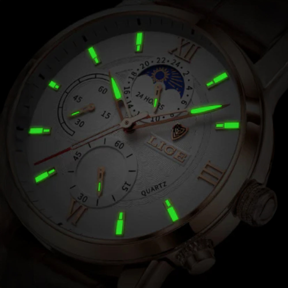 Belluno™ | Klasični Kožni Sat