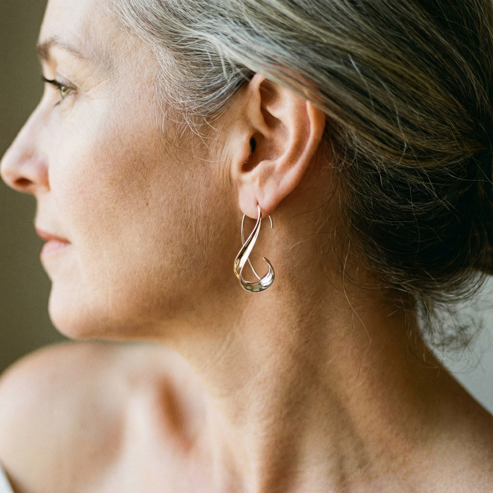 Vintage Zlato Prekriven Ovisni Naušnice