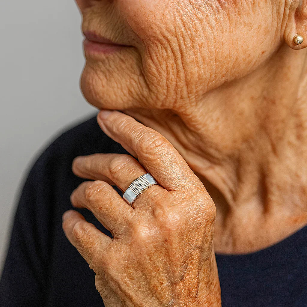 Anel Boho Zlatne Niti