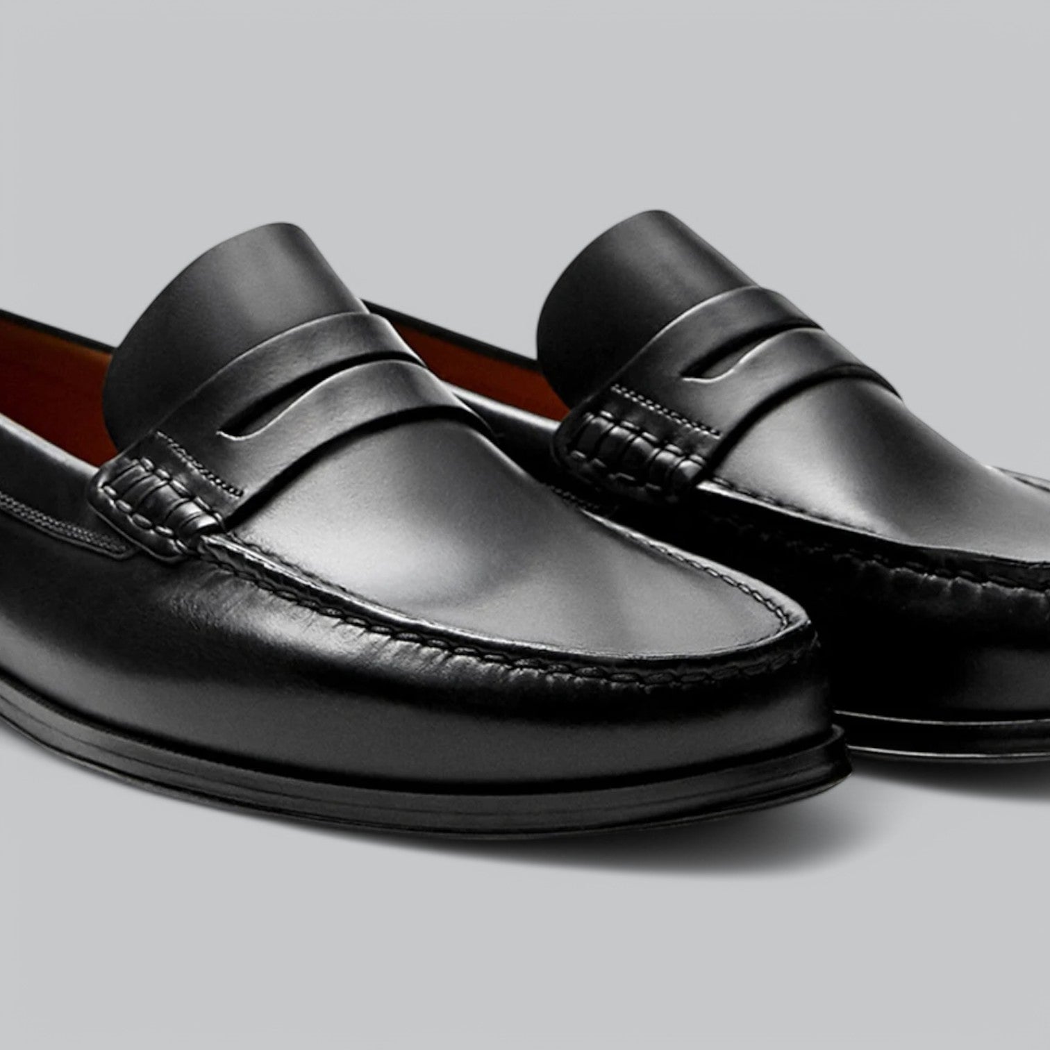 Chic Kožne Penny Loaferice
