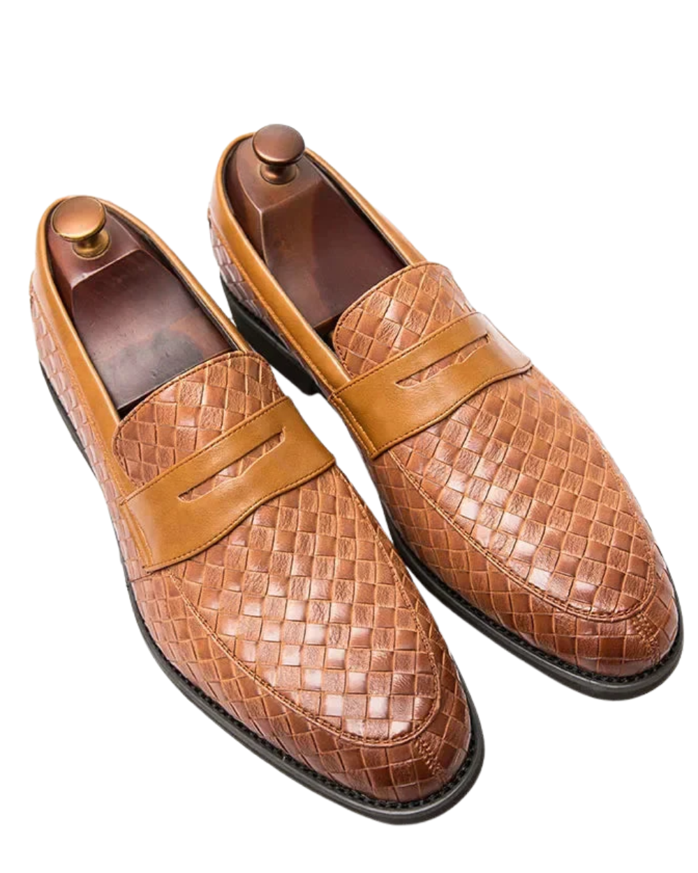 Elegantni Woven Loafers