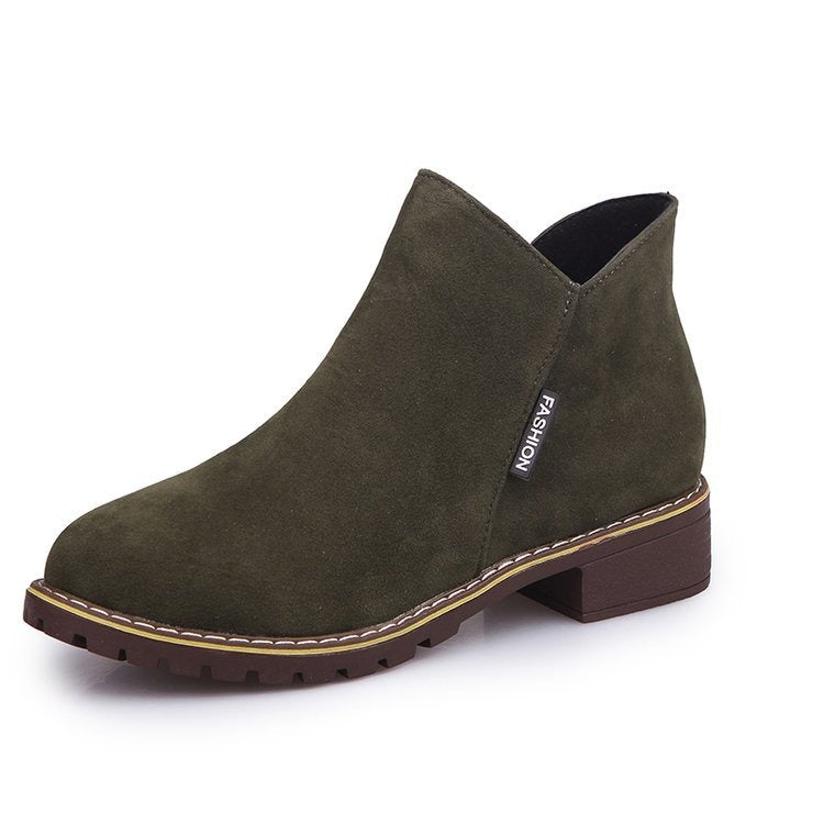 Emilia™ | Klasične zimske čizme s niskom petom