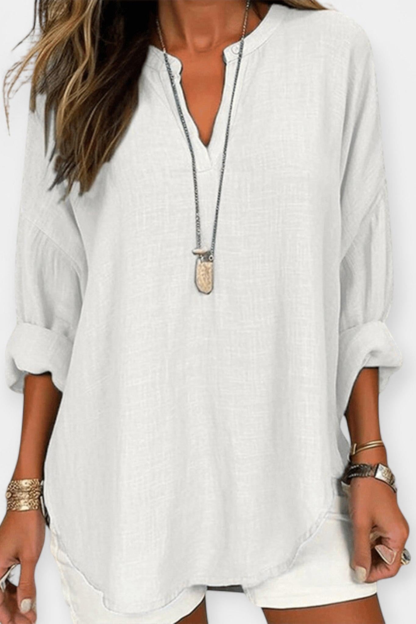 Emma | Lagana pamučna košulja