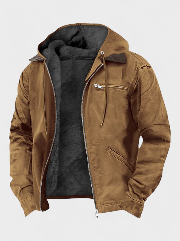 Gaspard™ | Stilizirana Hoodie jakna s patentnim zatvaračem