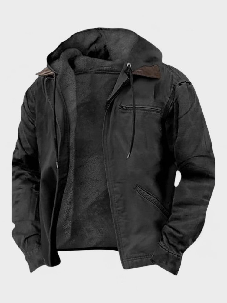 Gaspard™ | Stilizirana Hoodie jakna s patentnim zatvaračem