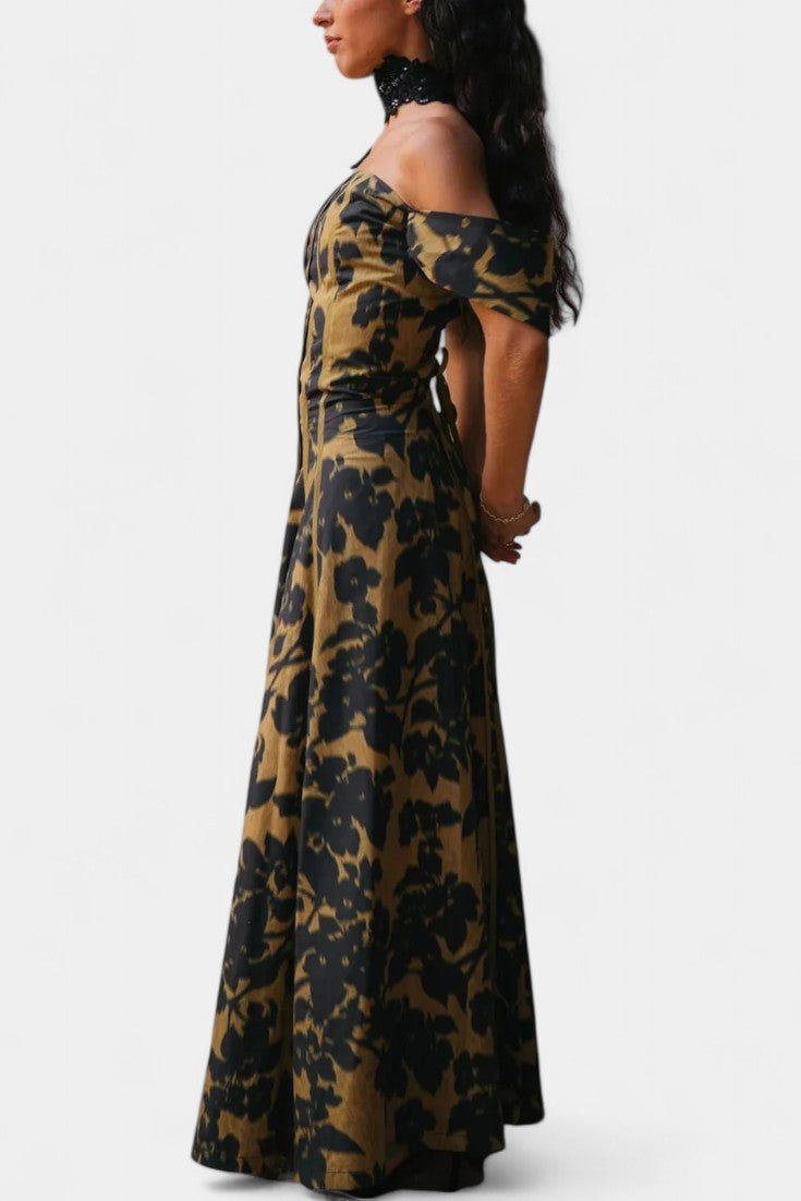 Gylden | Maxi-haljina