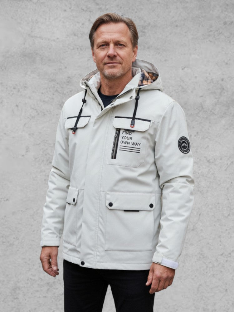 Harden™ | Muška zimska jakna s kapuljačom