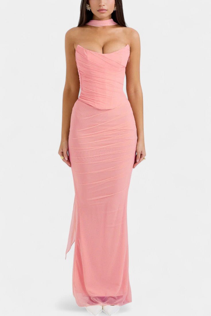 Ida | Dekorativna mrežasta haljina