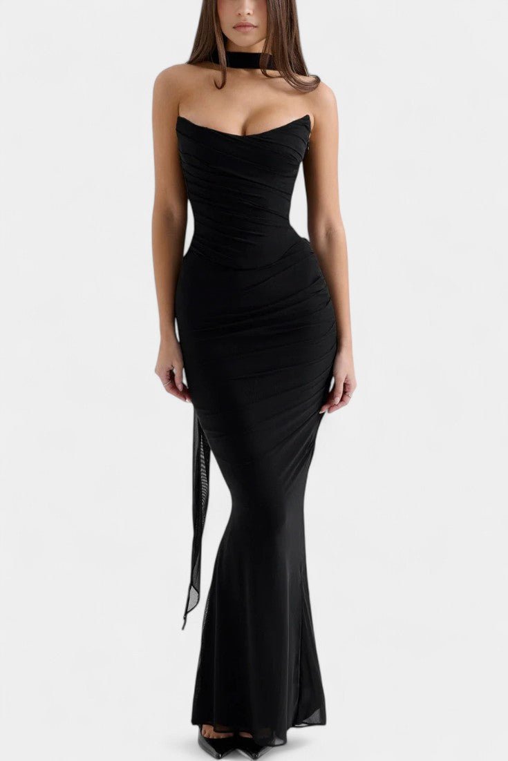 Ida | Dekorativna mrežasta haljina