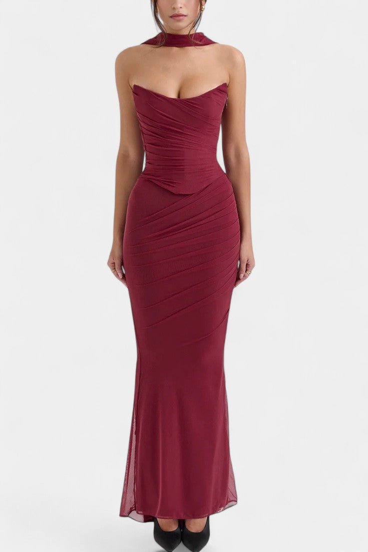 Ida | Dekorativna mrežasta haljina