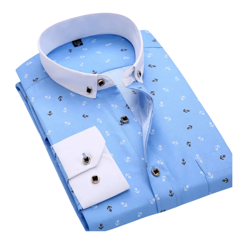 Klaas™ | Nautička Print Košulja