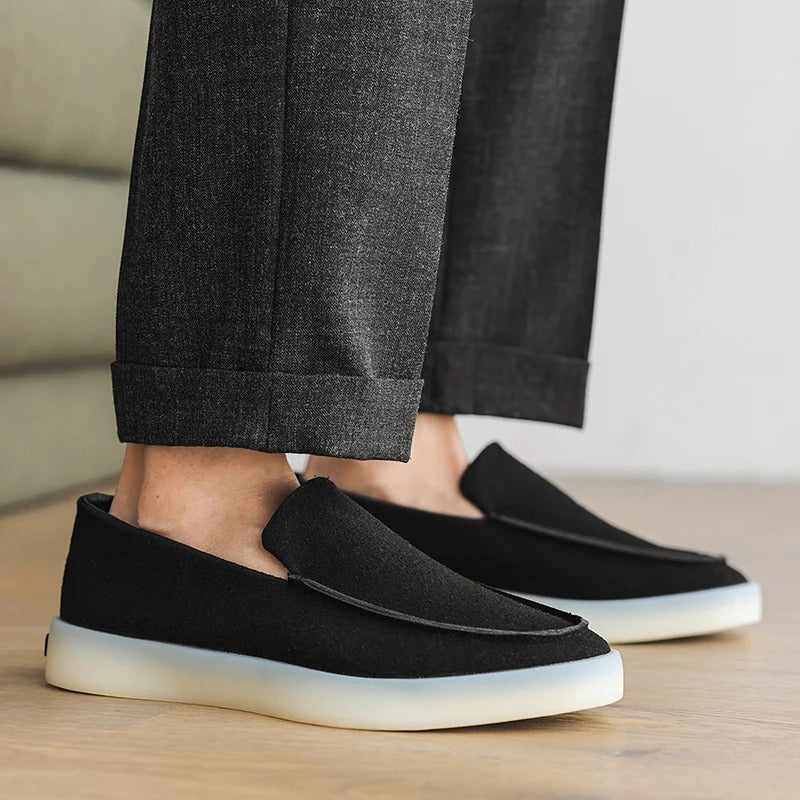 Klasične Suede Poslovne Loafers