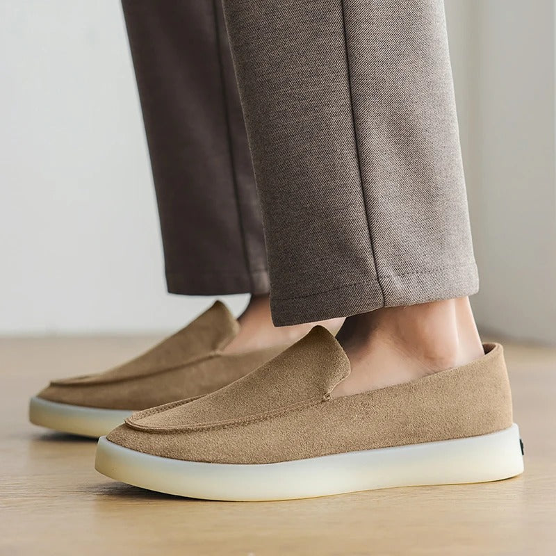 Klasične Suede Poslovne Loafers