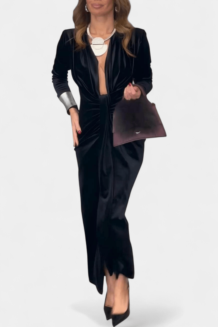 Luna | Baršunasta haljina