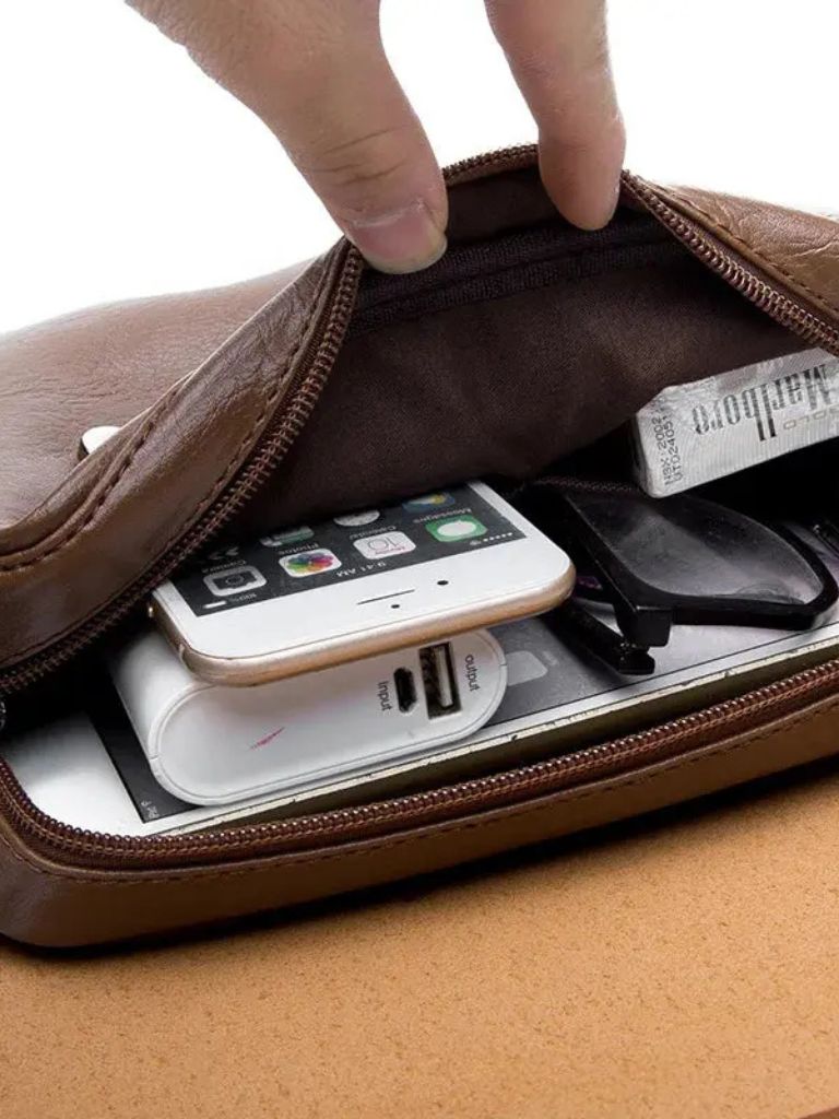 Martin™ | Milan Kožna Torba za Ramena