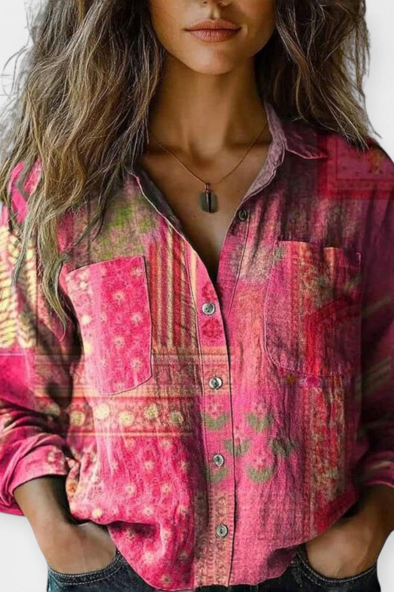 Mille | Vintage uzorak bluza