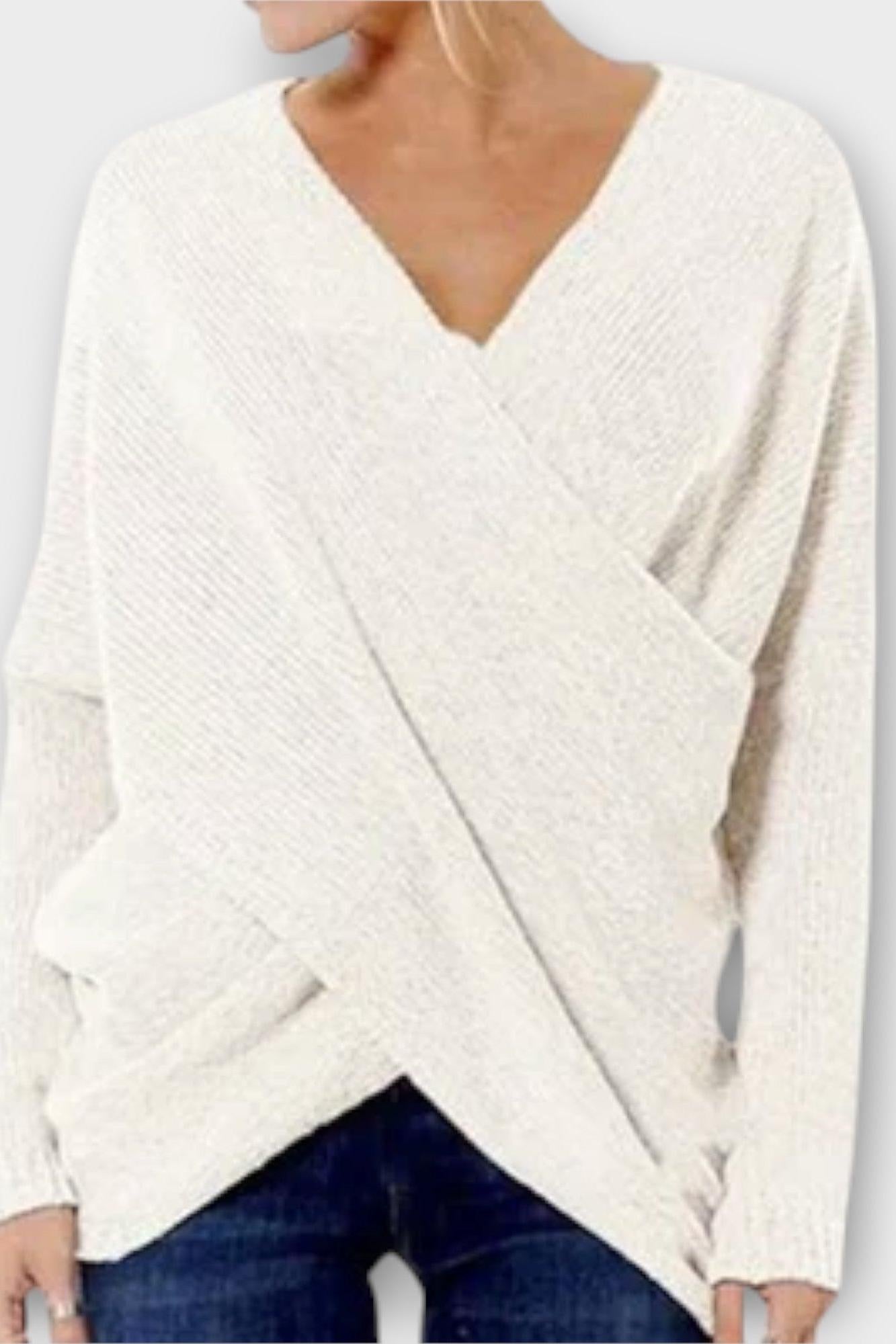 Olivia | V-izrez pulover
