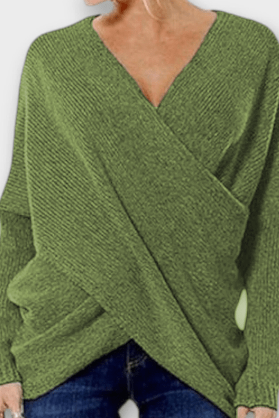 Olivia | V-izrez pulover