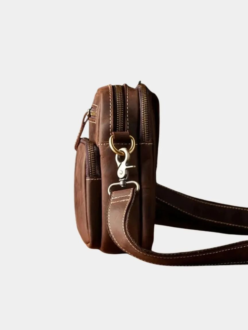 Rene™ | Retro Kožna Torba za Ramena